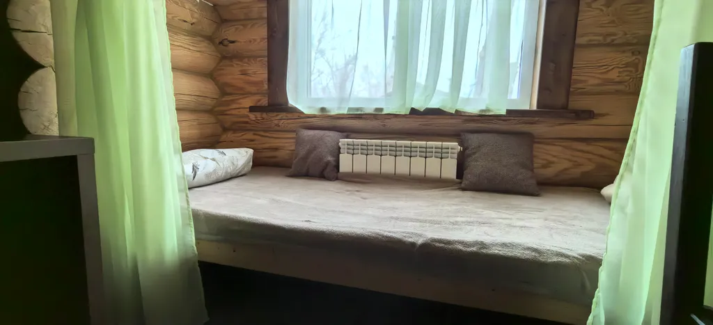 Срубовой коттедж на берегу Волги