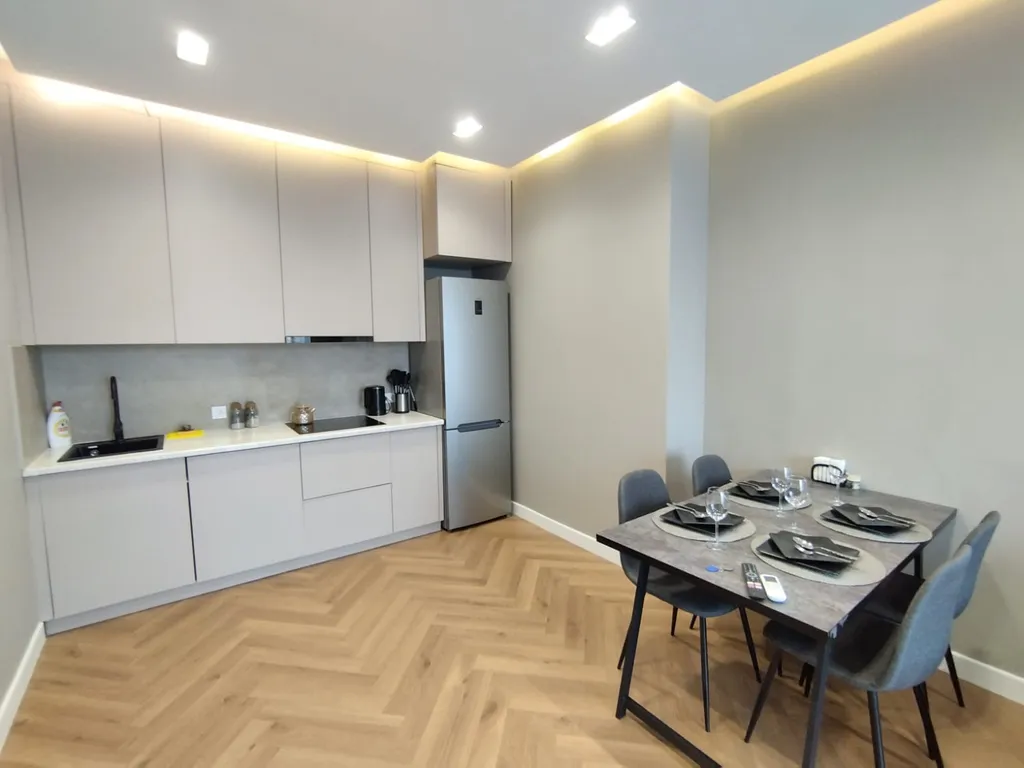 Стильная квартира с видом на горы