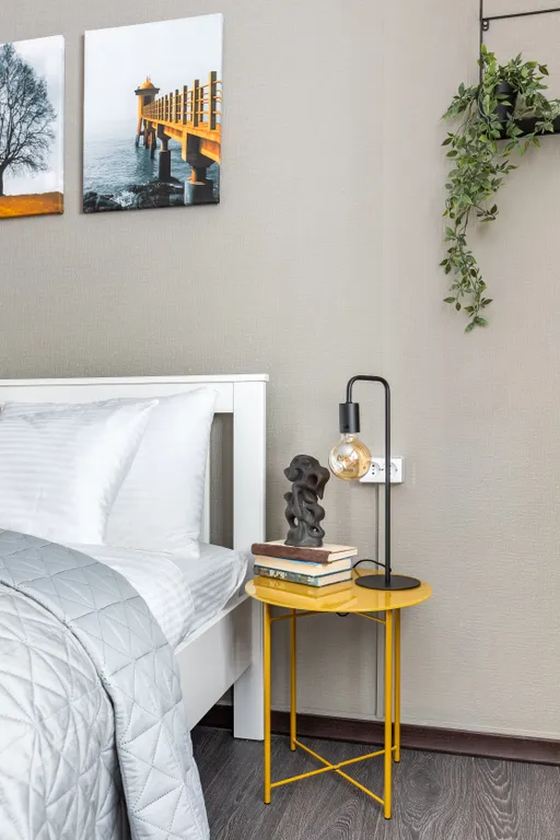 Уютная студия с дизайнерским ремонтом