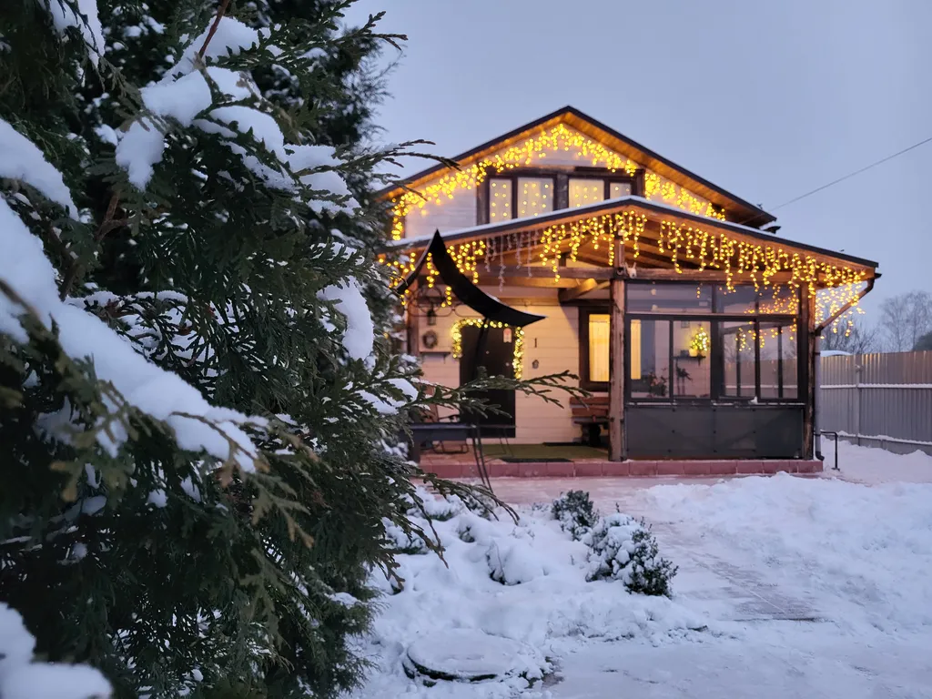 Комфортный коттедж с баней, камином и мангальной зоной