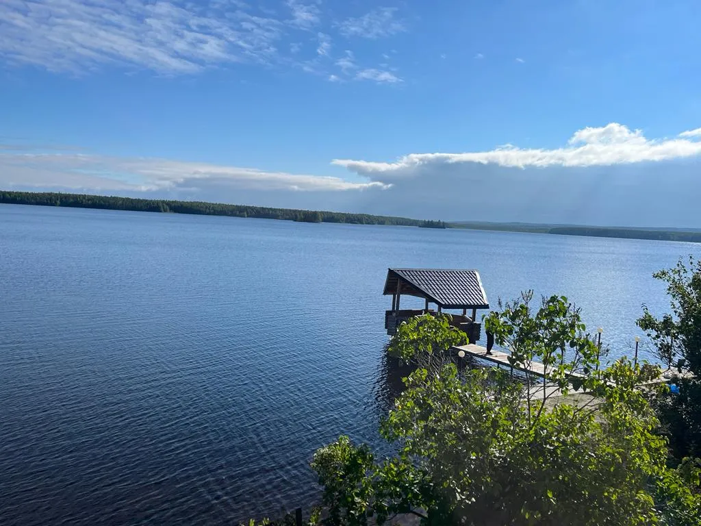 Дом на берегу озера без соседей