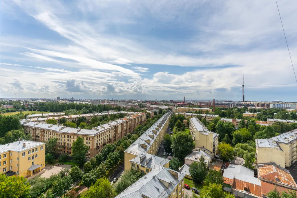 Квартира Квартира Студия с видом на город — Санкт-Петербург