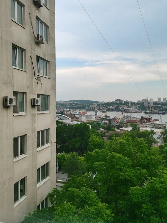 Квартира Квартира Центр & панорамный вид, рядом набережная, look на Золотой мост and sea — Владивосток