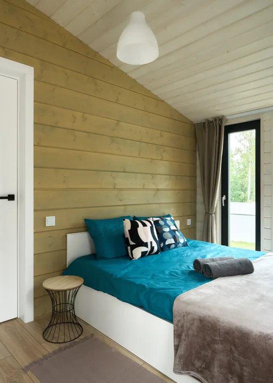 Дом Хвоя с баней с видом на ручей