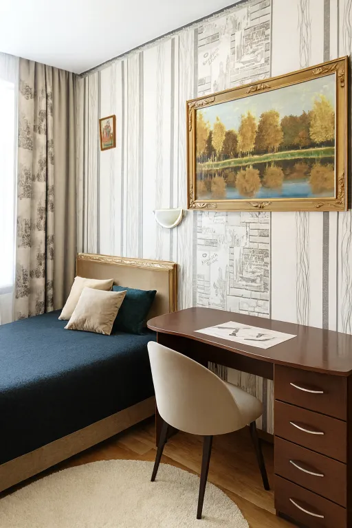 Уютная комната в 3-комнатной квартире в центре города