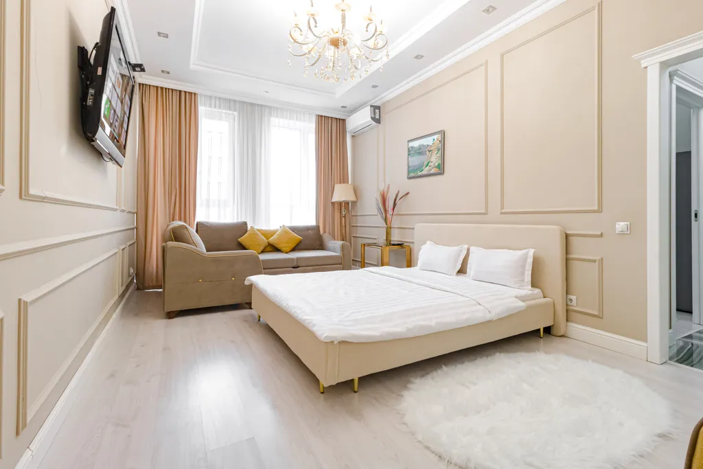 Апартаменты Promenad 52-18, ЭКСПО, Mega Silky Way