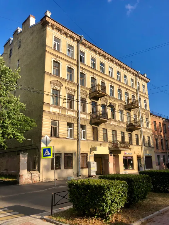 Квартира Квартира Студия в апартаментах Anastasia — Санкт-Петербург