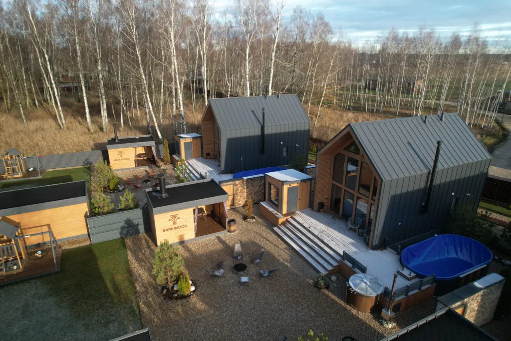 Коттедж Уютный дом с камином, чаном, мангальной зоной, видом на лес — Семеновское