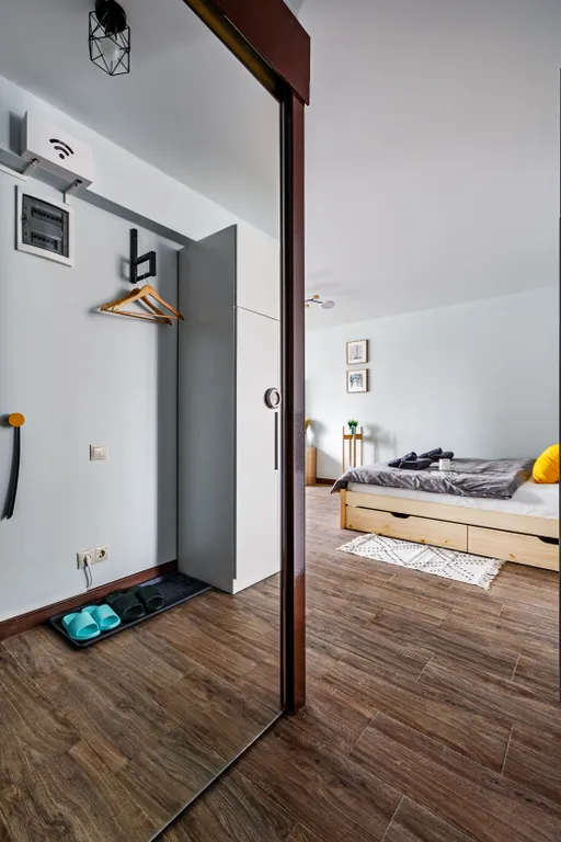 Квартира Квартира Butyrsky cozy apartment with terrace, parking and king-size bed — Москва