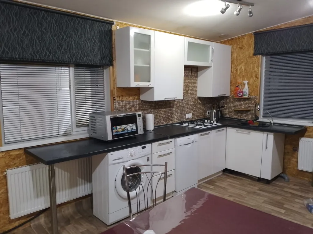 Дом с зоной отдыха на зимние каникулы на природе