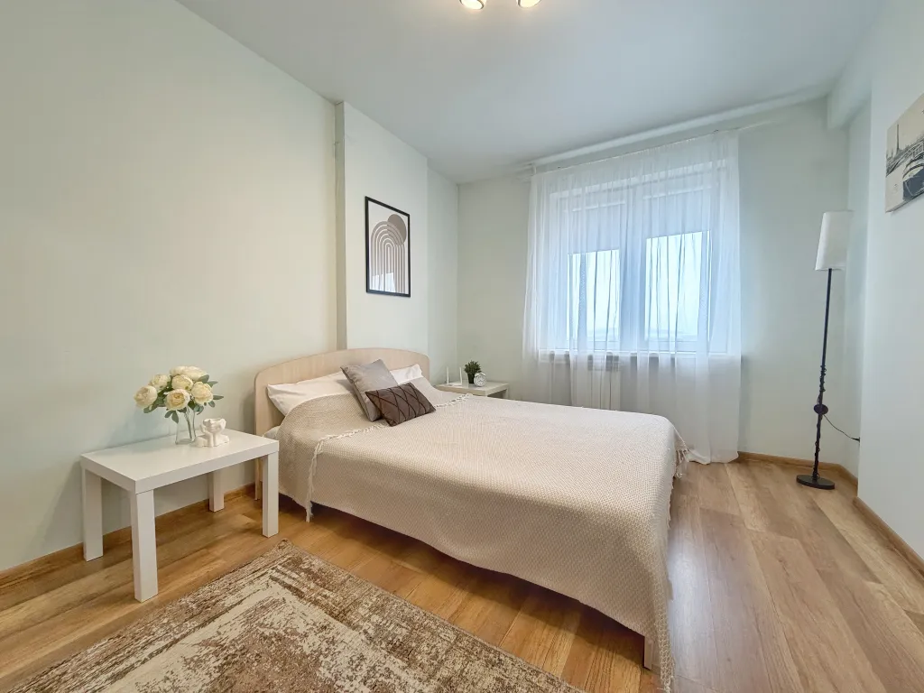 Стильная 3-к квартира в центре в ЖК Эдельвейс с панорамным видом