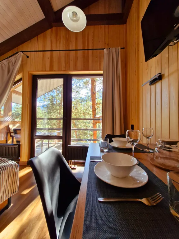 Квартира Квартира Уютная студия с балконом — Архыз