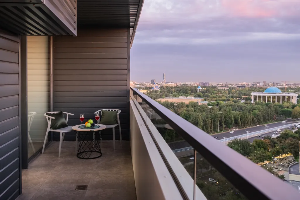 Апартаменты с потрясающим видом на центр Ташкента