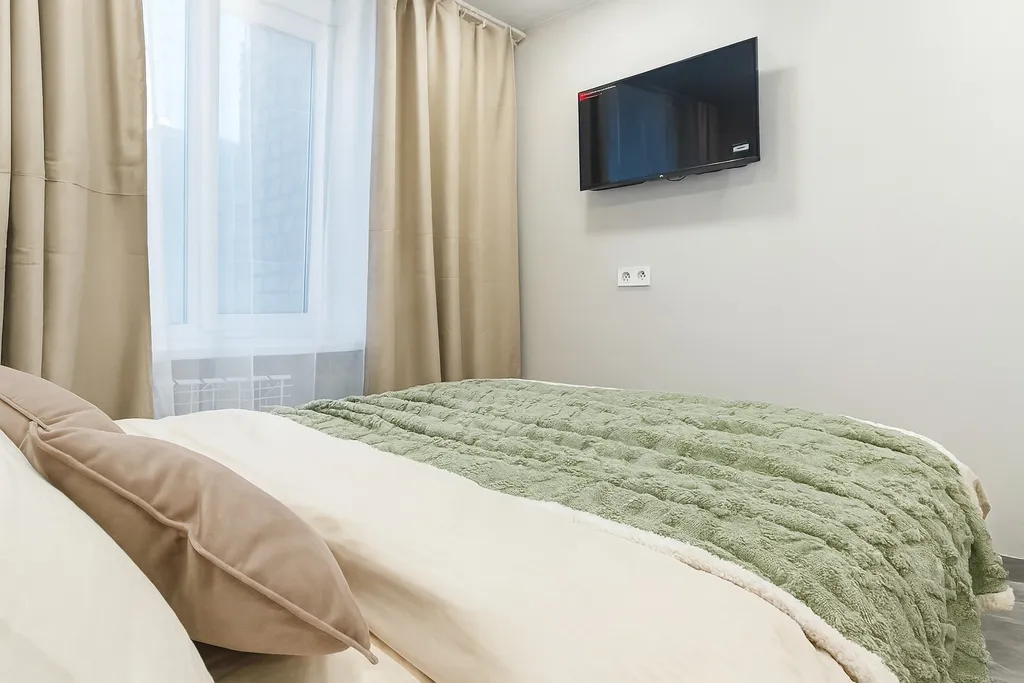 Уютная студия в апарт-отеле возле Дворца Спорта