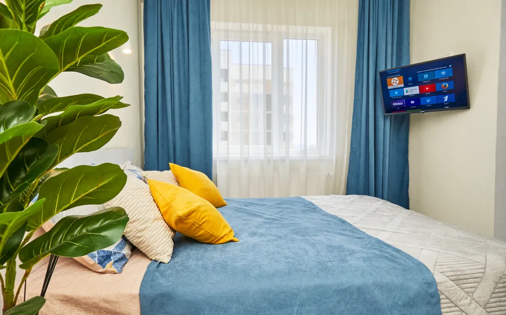 Уютная квартира-студия с потрясающим видом на море и город  в центре