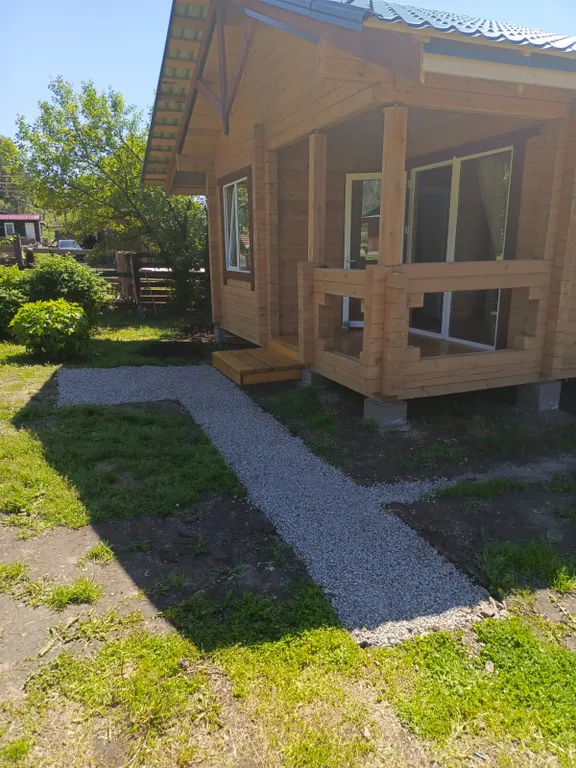 Новый дом с видом на горы