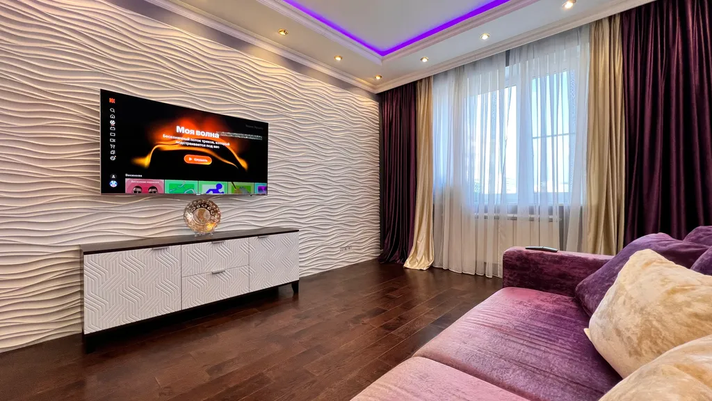 Квартира Шикарная квартира, рядом центр, метро Коломенская Остров Мечты. — Москва