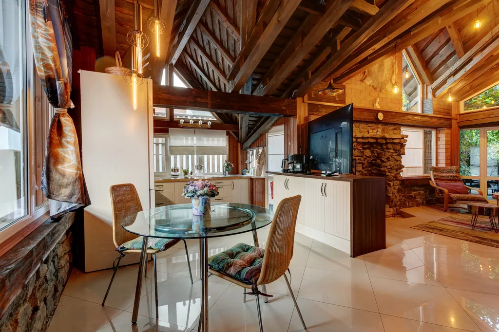 Шале с камином