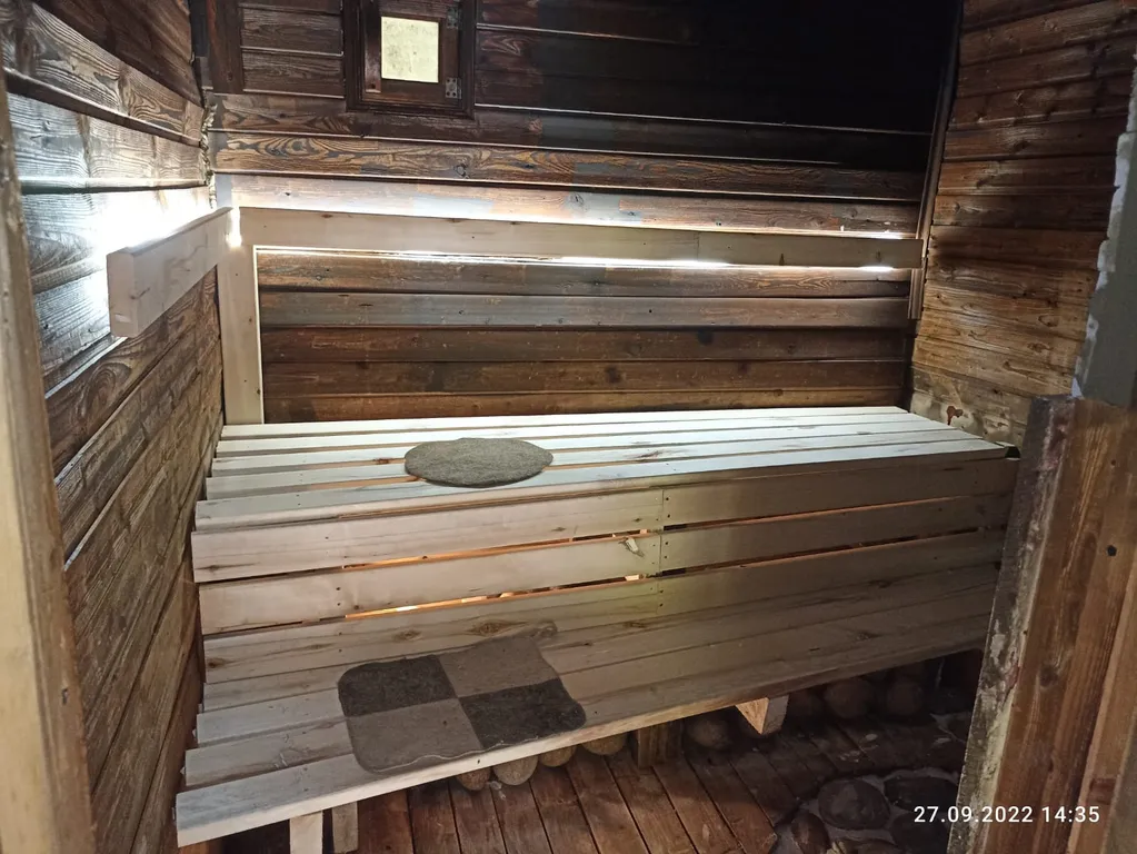 Коттедж Коттедж Избушка с баней для рыбалки и отдыха — Володарского