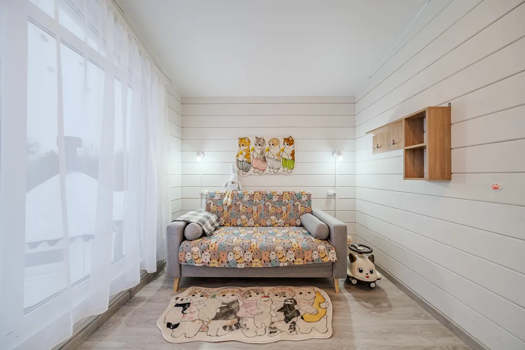 Коттедж Загородный дом с кедровой баней — Светлое