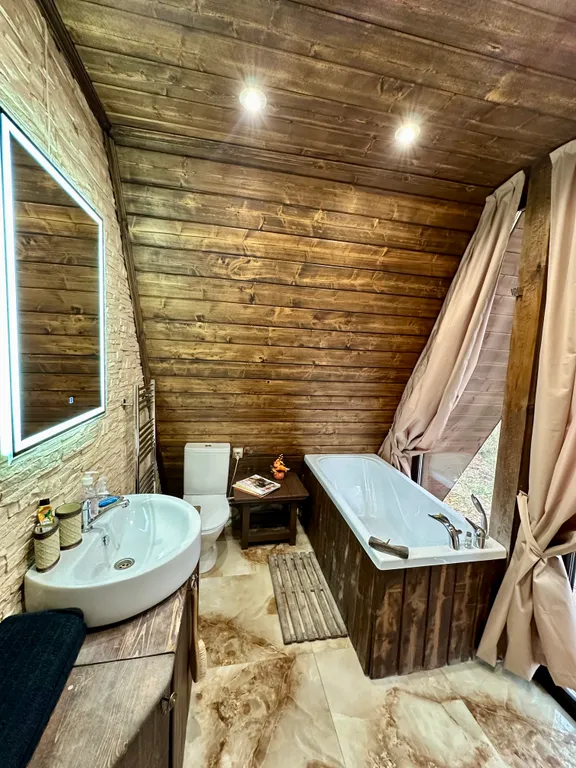 Коттедж Дом с видом на реку — Толстобино