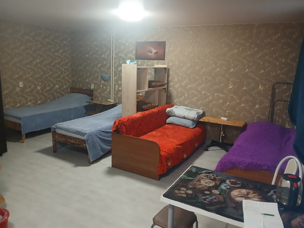 Уютная квартира, 4 раздельных кровати