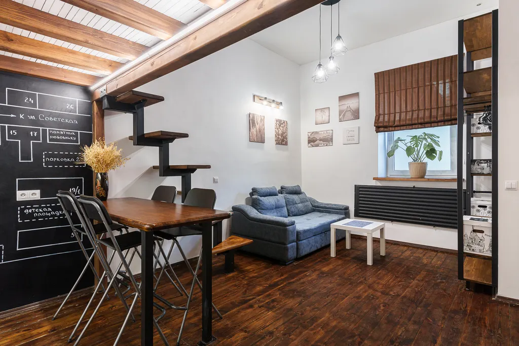 Уютная двухярусная студия в историческом центре