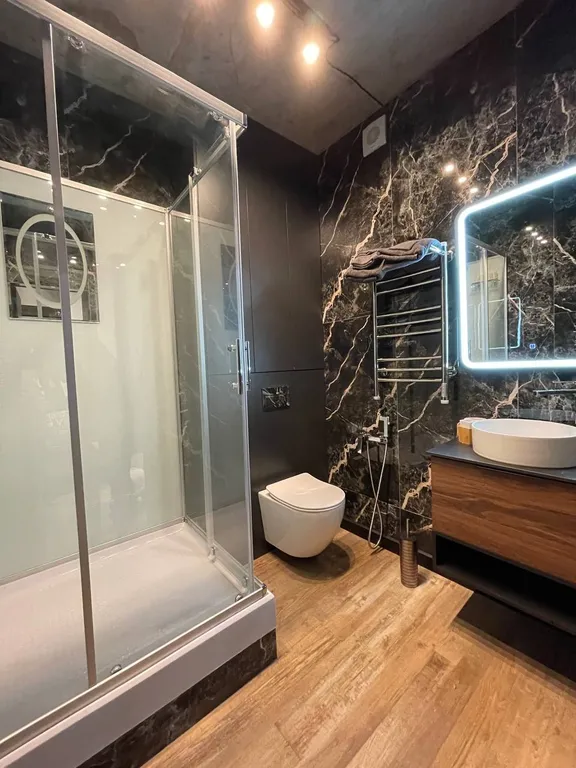 Квартира в стиле лофт с национальными элементами