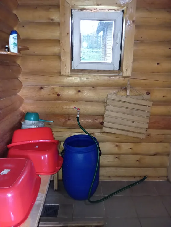 Меличуярви дом из бревна с сауной на берегу озера у самого леса