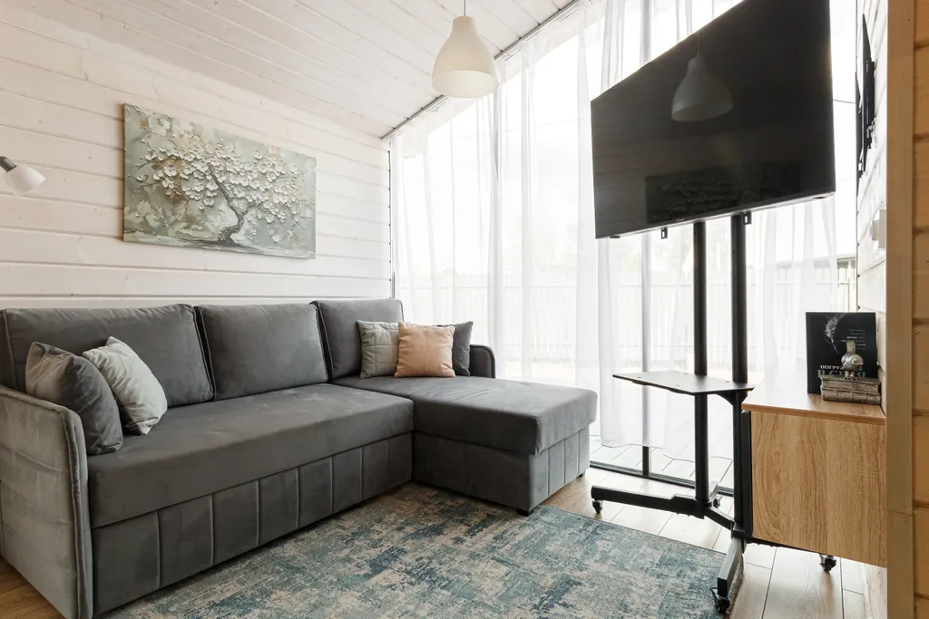 Семейный дом с костровой зоной и баней