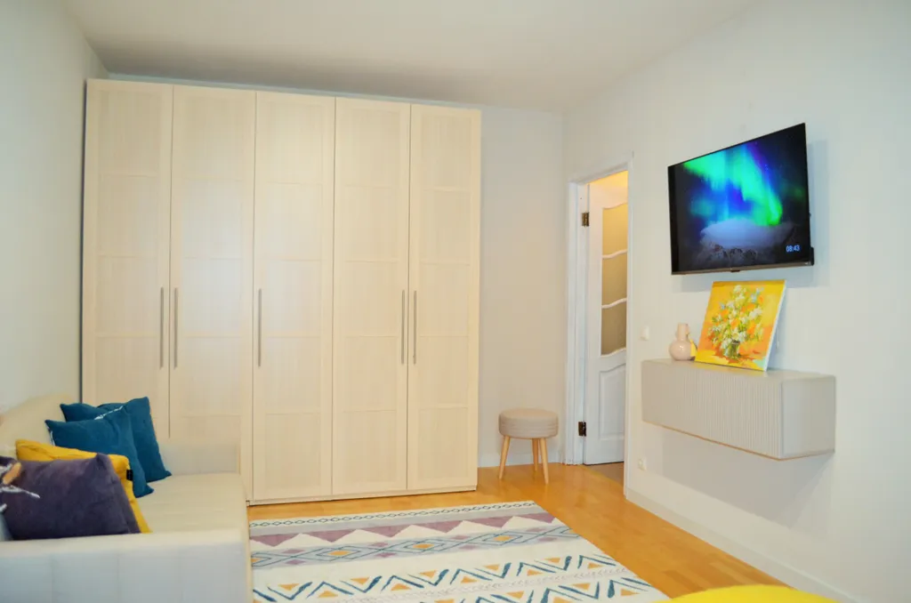 Светлая однокомнатная квартира в центре города