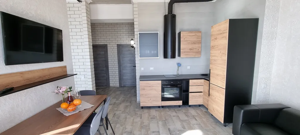 Апартамент с тремя спальнями лофт