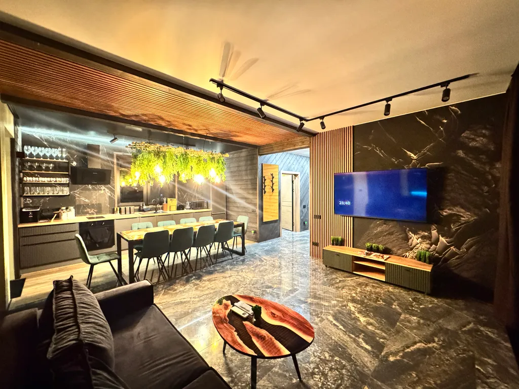 Коттедж Новый современный дом барн с дизайнерским ремонтом — Воскресенское