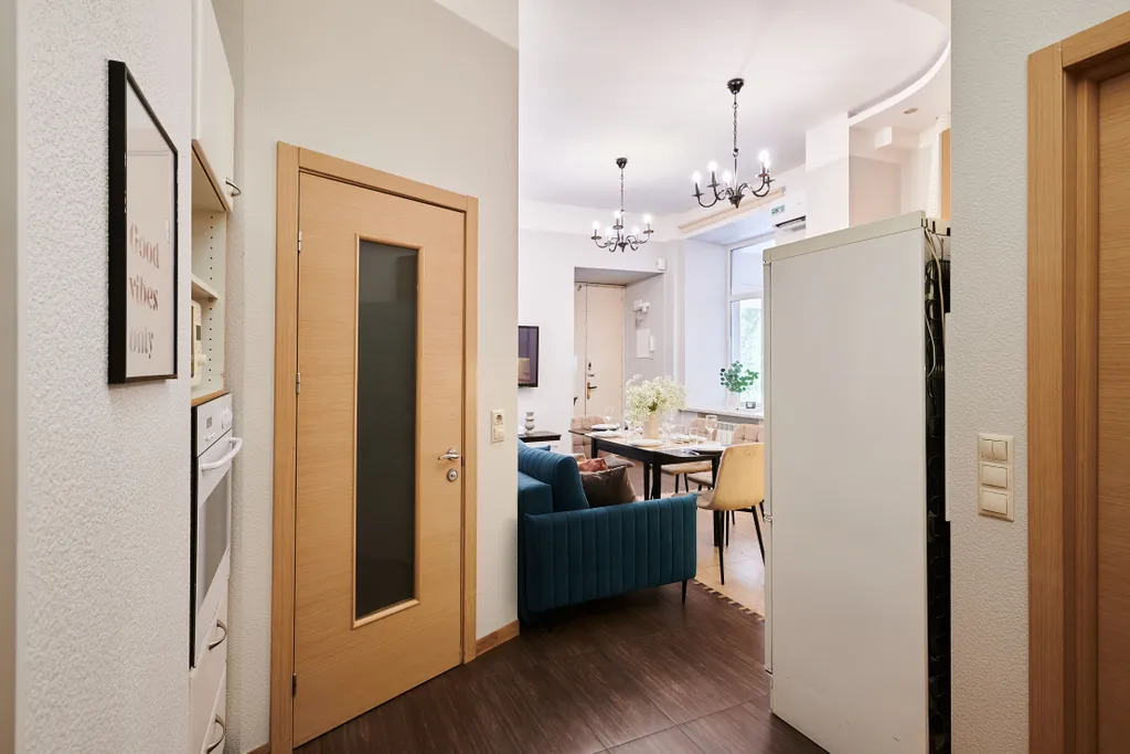 Квартира Квартира Стильная Четверка в Доме на Набережной — Москва