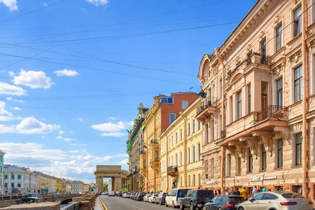 Квартира Двухкомнатная квартира в самом центре — Санкт-Петербург