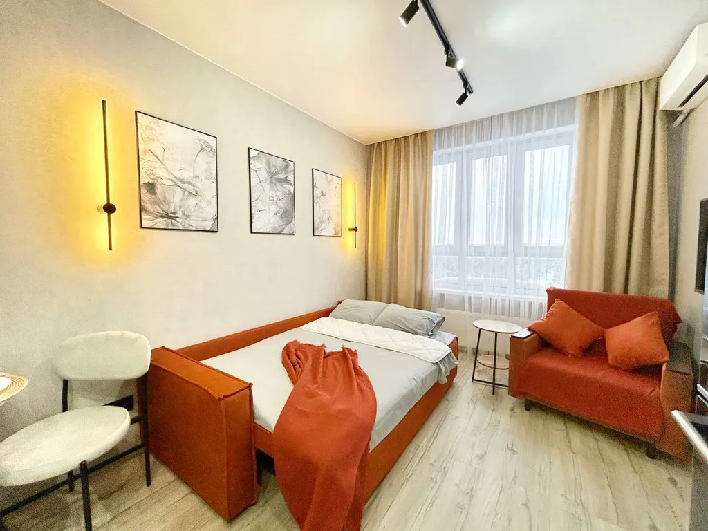 Современная студия на 14 этаже