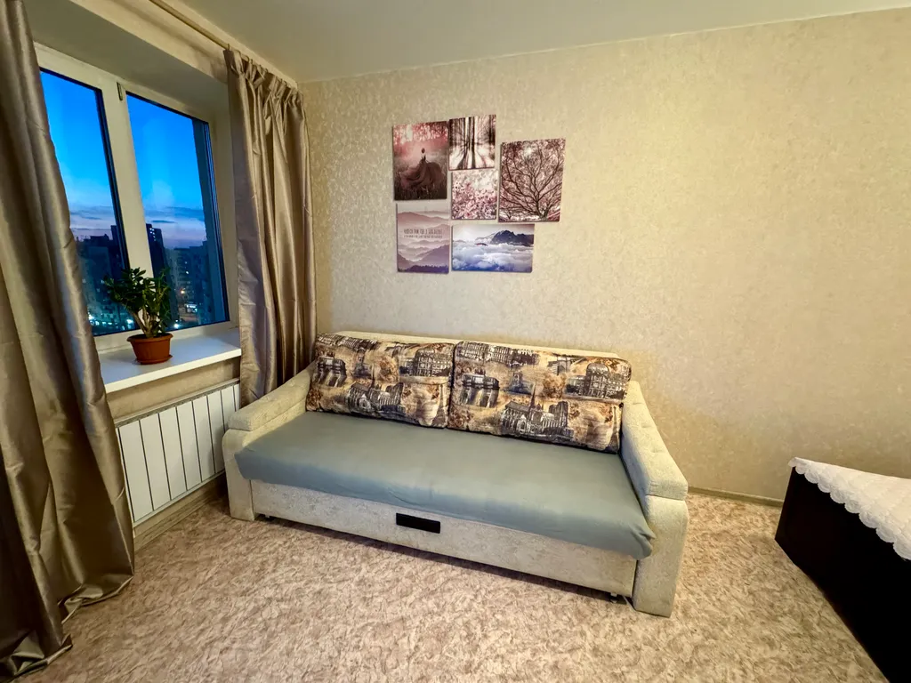 1-комнатная квартира в современном районе ЮГ2, возле поселка Рощинский