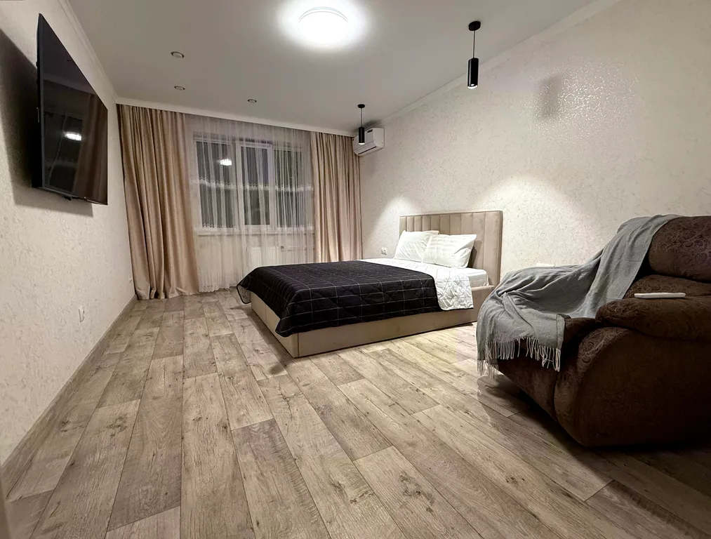 Квартира с огромной кухней-гостиной