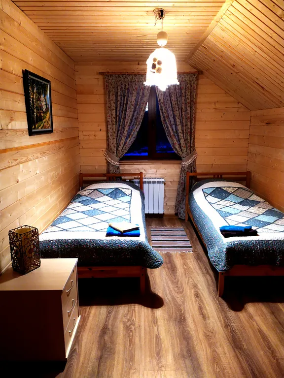 Дом в лесу с русской баней