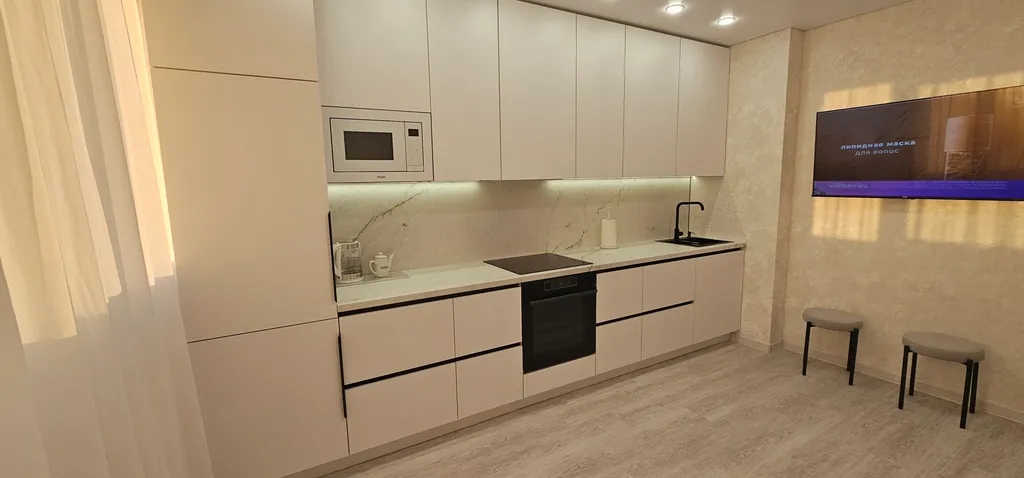 Евродвушка 53 кв.м. вблизи аэропорта, аквапарка и ТЦ