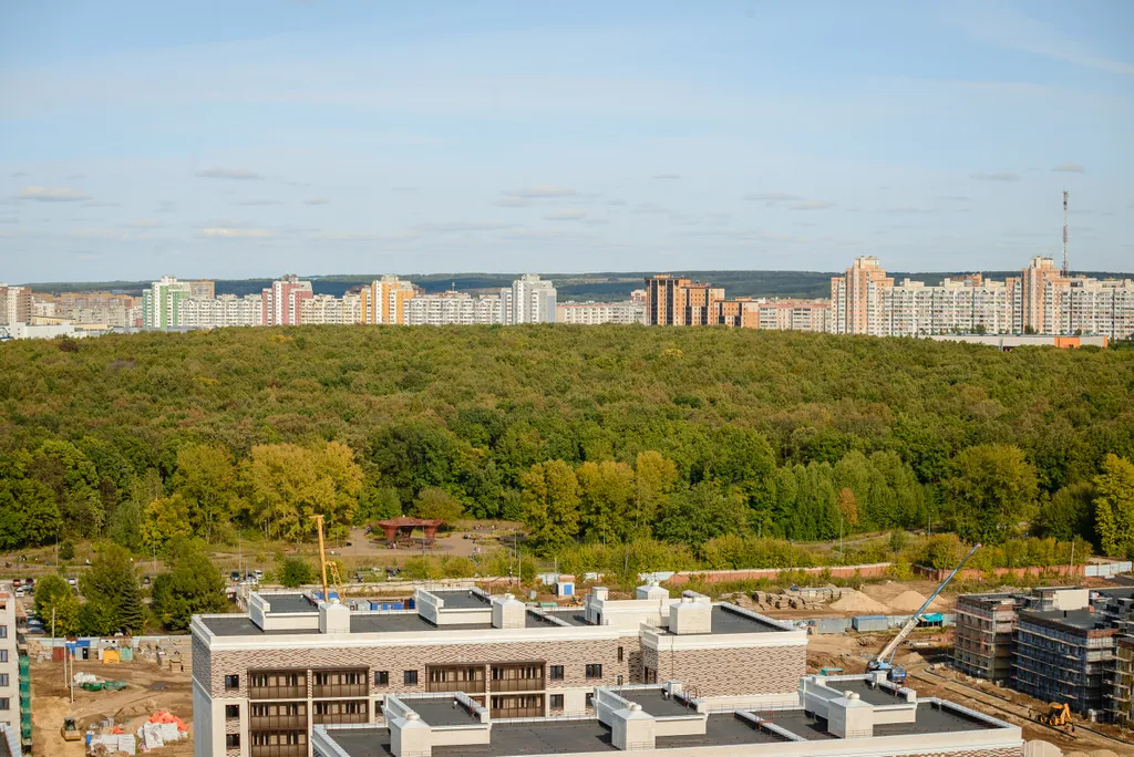 Квартира Квартира Cтудия Blue apart для 1-4 гостей в 5 минутах пешком от метро Горки — Казань