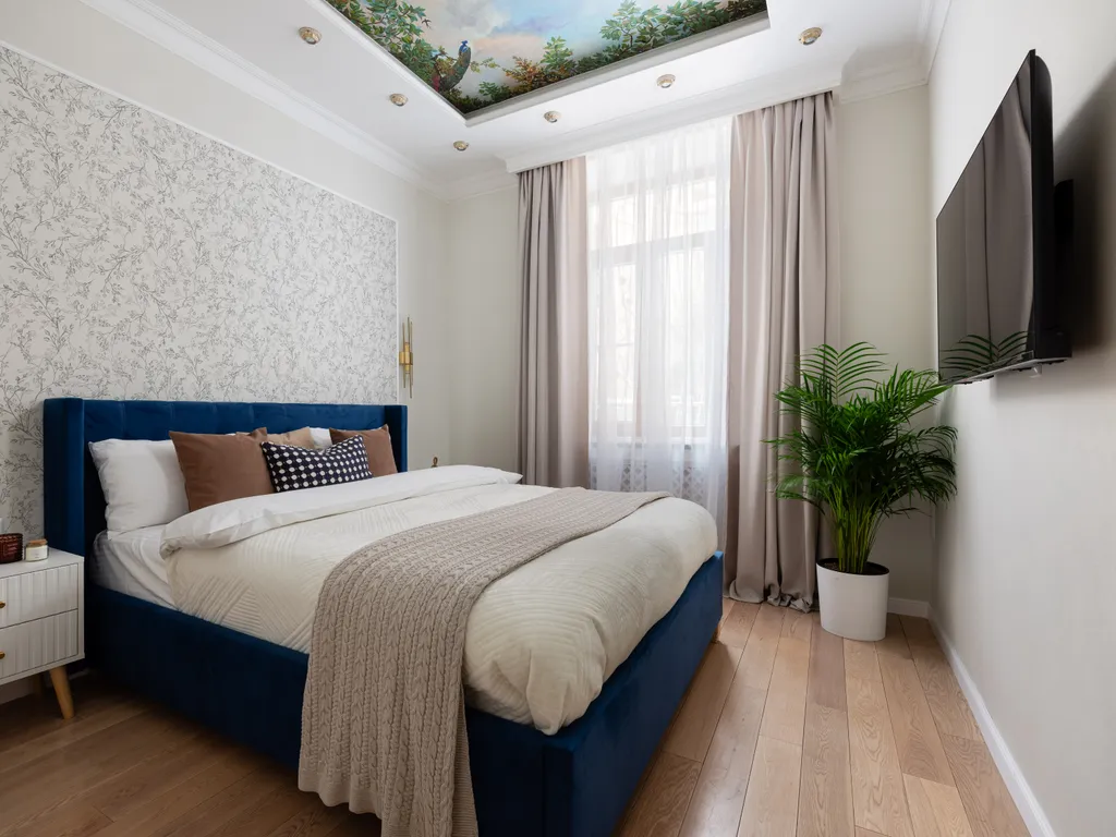 Квартира Модная Четверка с тремя ванными комнатами — Москва