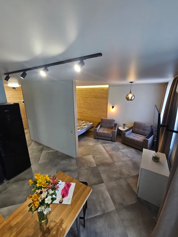 Студия с видом на Кремль