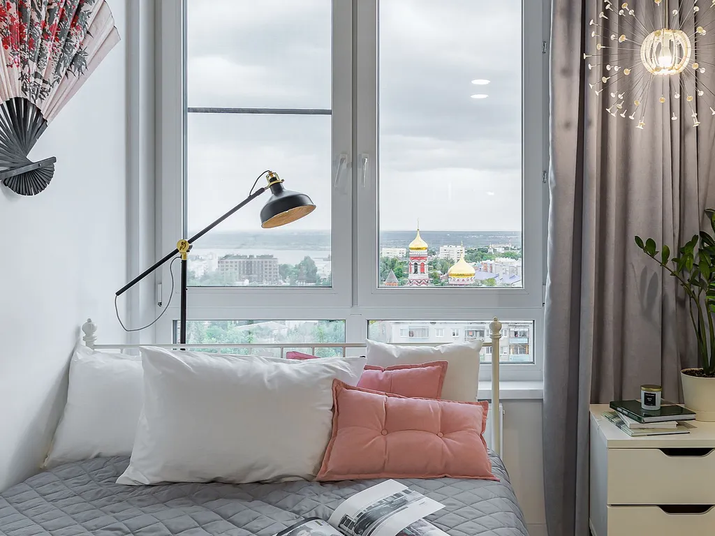 Квартира Атмосферная видовая студия Лёгкость бытия в центре с парковкой — аренда посуточно в Нижний Новгород