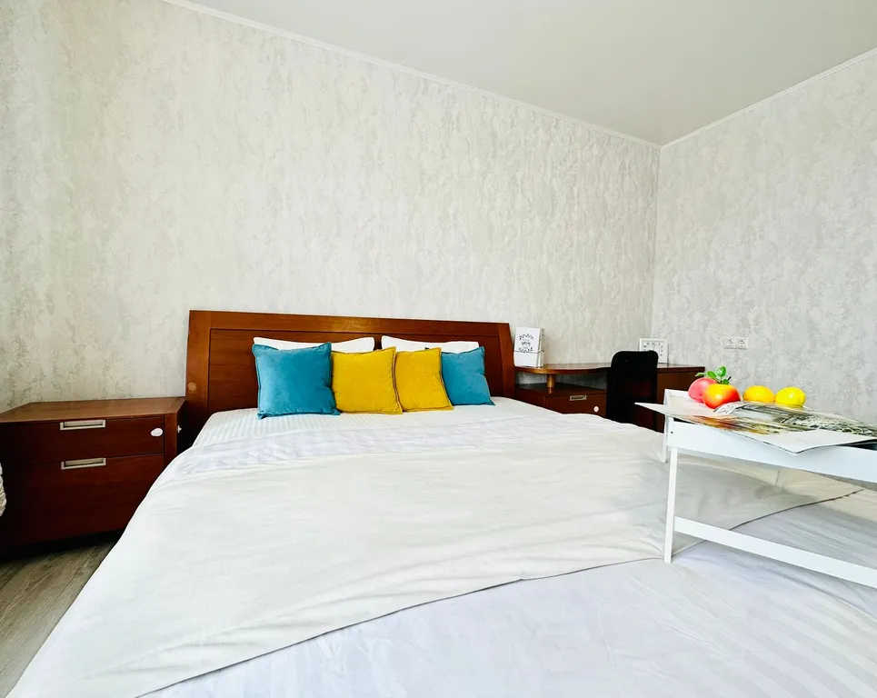 Уютная 2-комнатная квартира с балконом в центре города