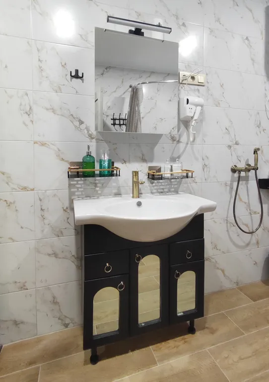 Стильная оливковая студия