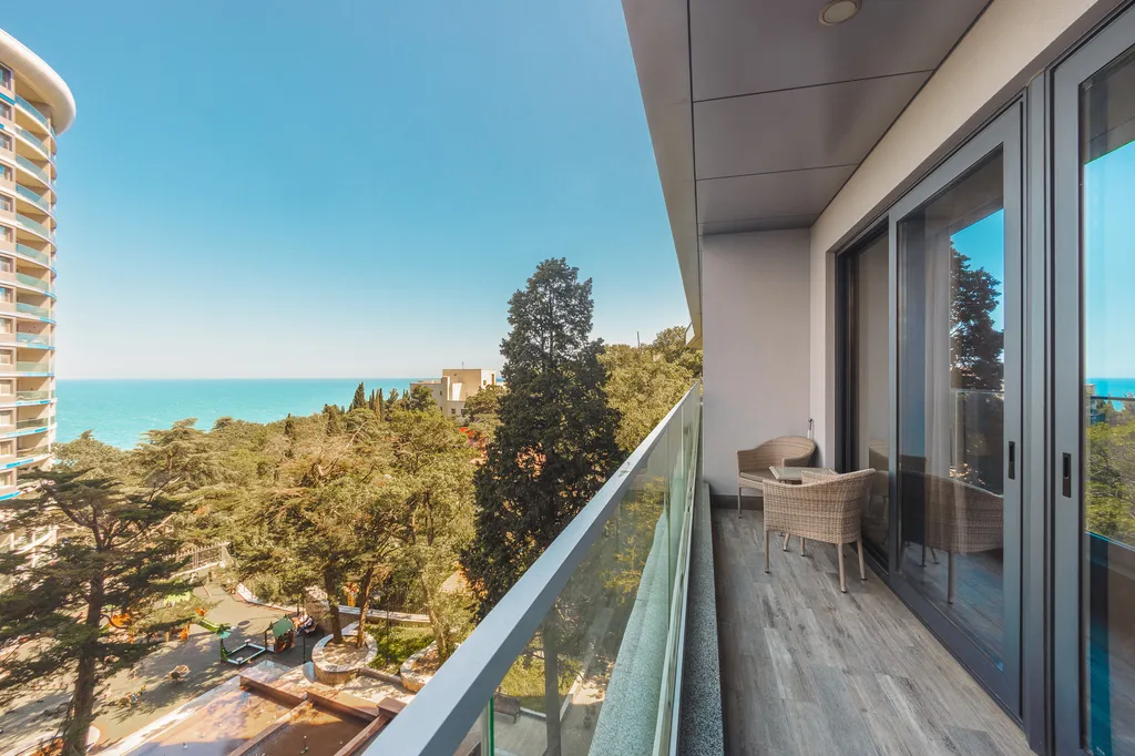 Видовая двухспальная квартира в приморском парке