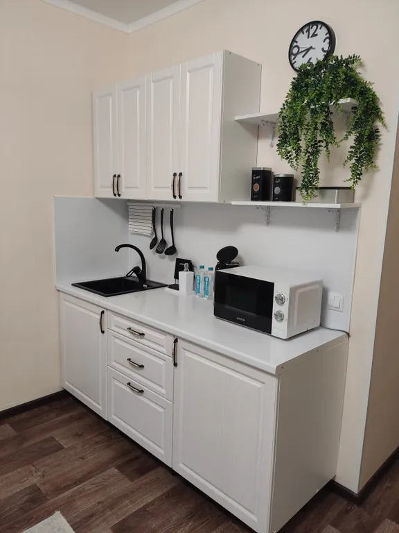 Уютная студия с гостиничным сервисом.