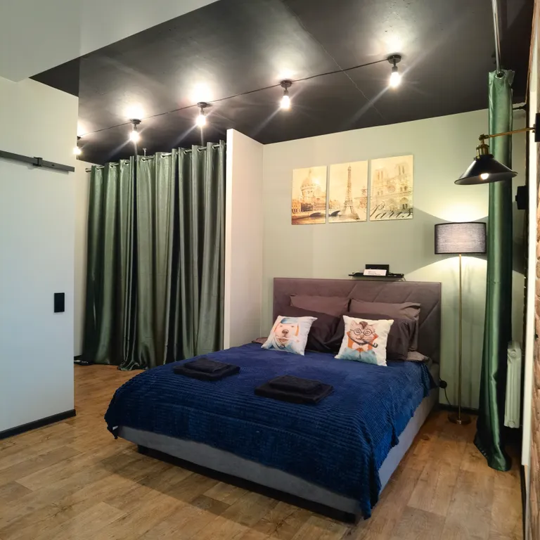 Студия в стиле Лофт с кондиционером в элитном доме