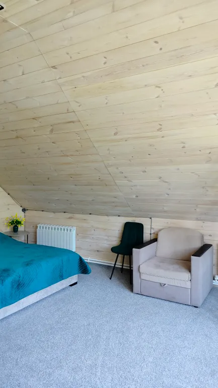 Апартаменты Романтика с панорамным окном в мансарде дома